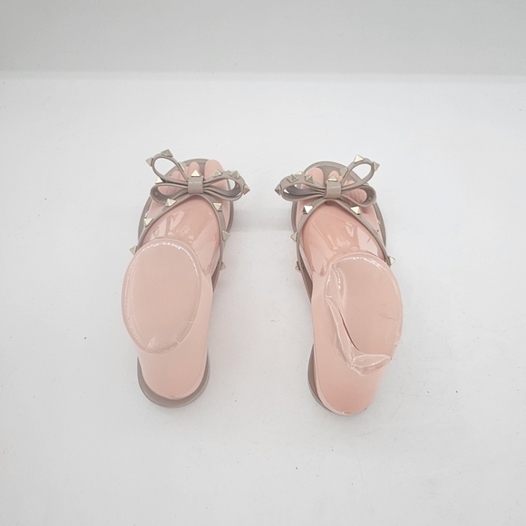 Valentino Garavani Rockstud PVC Thong Sandal Women’s Poudre Size 36 US 5-5.5 - Picture 12 of 14